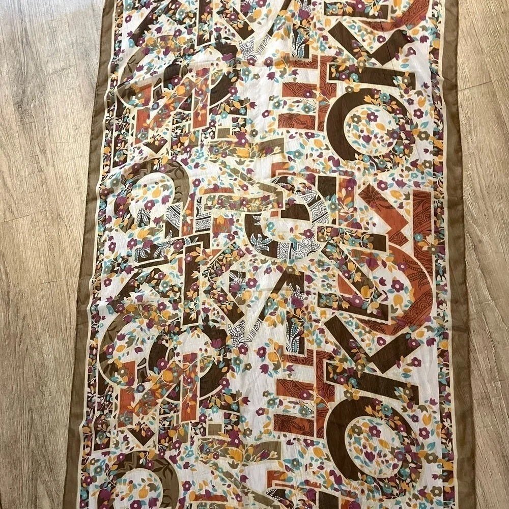 Kenzo Silk Scarf Oblong